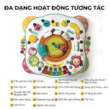 Đồ chơi Montessori bàn bận rộn cho bé có phát nhạc chính hãng Goodway đa năng cho bé có thể gấp gọn