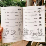 Sách - Bộ đôi Sight Words For Kids cho bé tập đọc, luyện từ