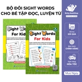 Sách - Bộ đôi Sight Words For Kids cho bé tập đọc, luyện từ