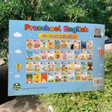 Sách - Preschool English - Tiếng Anh Mầm Non in gộp 40 chủ đề - Tặng file nghe