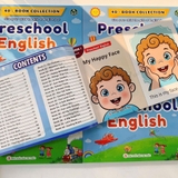 Sách - Preschool English - Tiếng Anh Mầm Non in gộp 40 chủ đề - Tặng file nghe