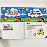 Sách - Đồng Hành Tiếng Anh với con tại nhà - Tặng file nghe