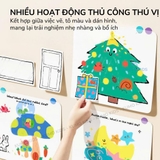 Sách Vẽ Sáng Tạo Cho Bé Mideer Inspire Blank Sketchbook Sách Tô Màu DIY Phát Triển Trí Tưởng Tượng 3 Tuổi+