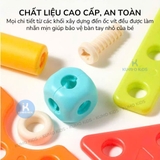 Bộ Lắp Ráp Ốc Vít Mideer Đồ Chơi Máy Vặn Vít Điện DIY Mô Hình 3D Cho Bé 6 Tuổi+