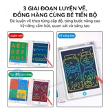 Bảng Vẽ LCD Thông Minh Tự Xóa Mideer, Bảng Vẽ Điện Tử Không Cần Giấy Kèm 15 Thẻ Mẫu Cho Bé 3 Tuổi+