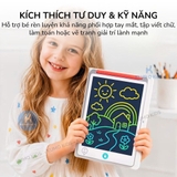 Bảng Vẽ LCD Thông Minh Tự Xóa Mideer, Bảng Vẽ Điện Tử Không Cần Giấy Kèm 15 Thẻ Mẫu Cho Bé 3 Tuổi+