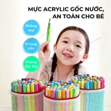 Màu dạ nước Acrylic Markers Mideer, bút màu nước dạng lỏng Mideer Straight Liquid Acrylic Marker