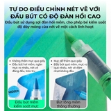 Màu dạ nước Acrylic Markers Mideer, bút màu nước dạng lỏng Mideer Straight Liquid Acrylic Marker
