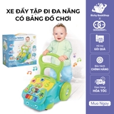Xe đẩy tập đi có âm thanh kèm bảng đồ chơi montessori cho bé Goodway Music Baby Walker