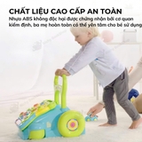 Xe đẩy tập đi có âm thanh kèm bảng đồ chơi montessori cho bé Goodway Music Baby Walker