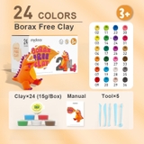 [DÙNG 1 LẦN] Đất Nặn, Đất Sét Cao Cấp Không Hàn The - Mideer Borax Free Clay