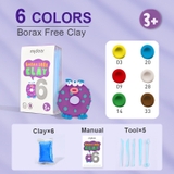 [DÙNG 1 LẦN] Đất Nặn, Đất Sét Cao Cấp Không Hàn The - Mideer Borax Free Clay