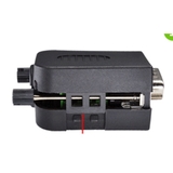 Cổng DB15 đầu đực 16 chân nối dây bắt vít domino có vỏ