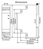 Rờ le (Relay) bảo vệ P1-PAP 220V