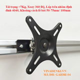 Bộ gá màn hình HMI 7", 10"
