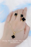 Nhẫn Cỏ 4 lá may mắn