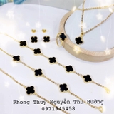 Nhẫn Cỏ 4 lá may mắn