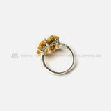 Nhẫn bạc Thạch anh tóc