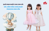 Quà sinh nhật cho con gái - váy, đầm công chúa ruby princess xinh xắn