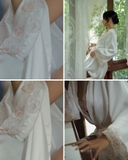 Áo choàng Lilas Bloom Kimono