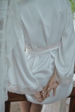 Áo choàng Lilas Bloom Kimono