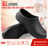 Giày Bảo Hộ Đầu Bếp HESTIA Siêu Nhẹ, Chống Trượt Tốt, Mang Cực Êm Chân