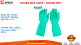 Găng tay chống hóa chất Alphatec Solvex – Ansell 37-176