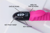 Dương Vật Giả Đa Năng VIBRATION 12 Chế Độ Phát Nhiệt Pin Sạc