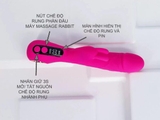 Máy Massage Điểm G Rabbit Rung 9 Chế Độ Màn LCD