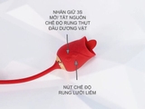 Trứng Rung Tình Yêu Hoa Hồng Hai Đầu – Lưỡi Liếm và Trứng Rung Thụt