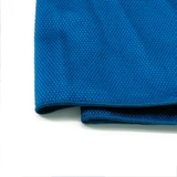 Khăn lau kính da cá kích thước 40x40 màu xanh