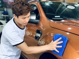 Khăn lau khô vỏ xe