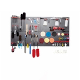 Bảng treo đồ dụng cụ, công cụ gắn tường màu đen