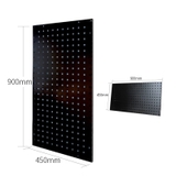 Bảng treo đồ dụng cụ, công cụ gắn tường màu đen