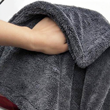 Khăn bước 1 hai mặt kích thước 60x90 màu xám