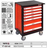 Tủ đồ nghề 6 ngăn 177 chi tiết Yato