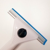 Bộ gạt tay cầm nhựa, lưỡi cao su xanh bọc kim loại 15cm