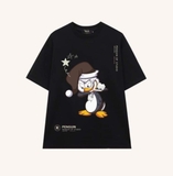 Pen smoking penguin black