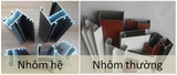 Phân biệt cửa nhôm hệ cao cấp và cửa nhôm thường giá rẻ
