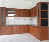 Tủ bếp nhôm kính giải pháp hoàn hảo cho không gian bếp.