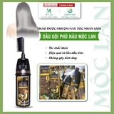 Dầu gội phủ nâu Mộc Lan - Thảo dược nhuộm nâu tóc nhân sâm 200ml