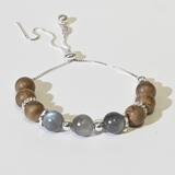 VÒNG TRẦM PHỐI DÂY BẠC VÀ ĐÁ XÀ CỪ