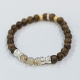 VÒNG TRẦM PHONG THUỶ PHỐI ĐÁ THẠCH ANH