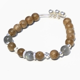 VÒNG TRẦM PHONG THUỶ MIX ĐÁ XÀ CỪ