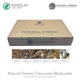 NATURAL STREAM CLEARWATER / BLACKWATER - COMBO CÁT SẠN SỎI ĐÁ SUỐI TỰ NHIÊN FEMOLAY