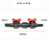 VAN KHÓA NHANH – KHỚP NỐI NHANH ỐNG NƯỚC  (DOUBLE TAB)