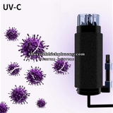 ĐÈN UV VOONLINE 3 IN 1 HẸN GIỜ TÍCH HỢP LỌC VÁNG, THỔI OXY, DIỆT TẢO HẠI