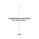 ỐNG NHỎ GIỌT PIPET NHỰA 3ML, 5ML, 10ML CHIA VẠCH – DÙNG HÚT DUNG DỊCH, ARTERMIA, HÚT CẶN