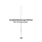 ỐNG NHỎ GIỌT PIPET NHỰA 3ML, 5ML, 10ML CHIA VẠCH – DÙNG HÚT DUNG DỊCH, ARTERMIA, HÚT CẶN