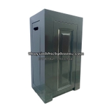 CHÂN TỦ GỖ SỒI TỰ NHIÊN MÀU XÁM LÔNG CHUỘT ADA - AQUARIUM WOOD CABINET